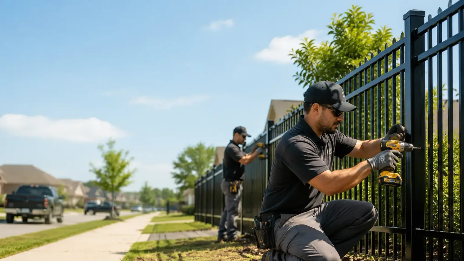 Metal Fence Installation in Welch, MN